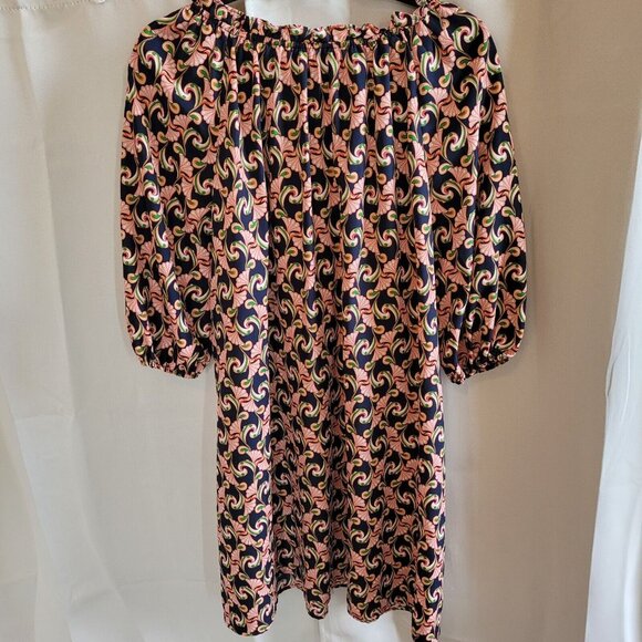 The Webster Miami Target Women Dress Small Multicolor Victorian Flowy Boho 16268 - Picture 3 of 8